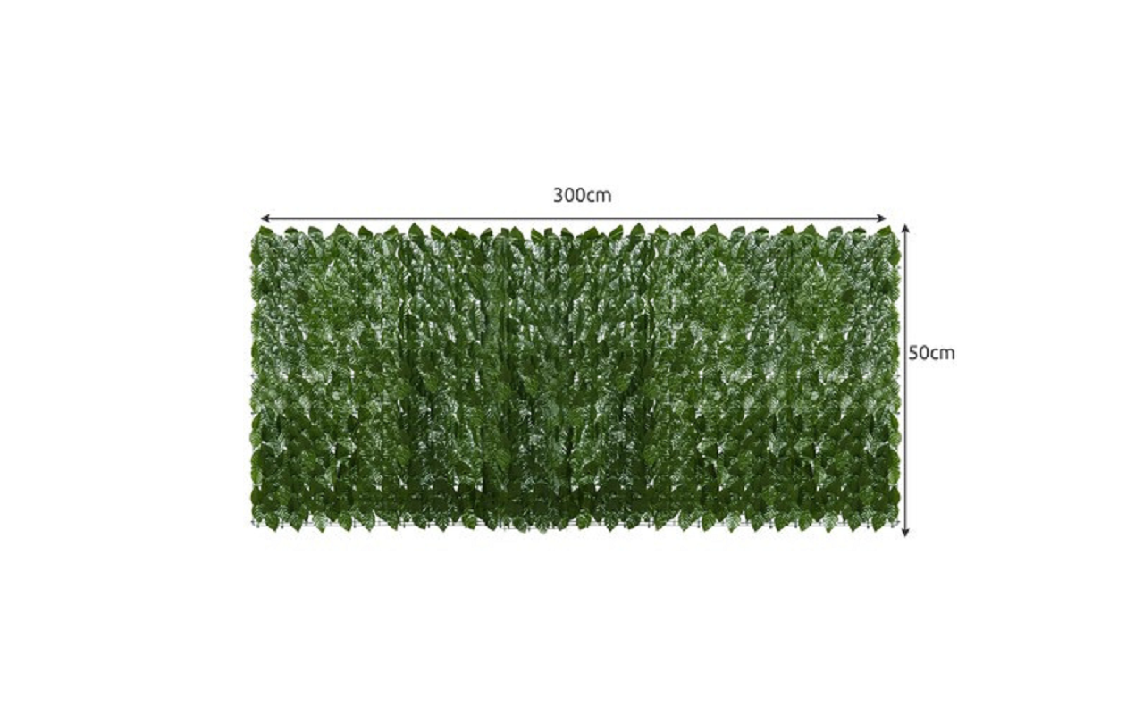 Bobbel Home - Decoratieve Kunsthaag 300 cm - Met Bevestigingsclips