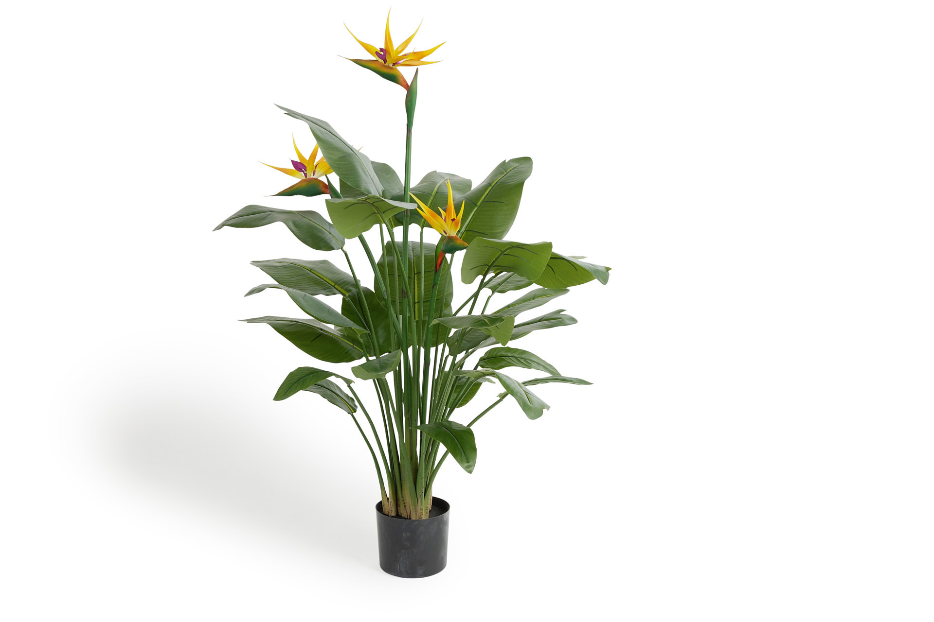 Lifa Living - Kunstplant Strelitzia met oranje bloemen