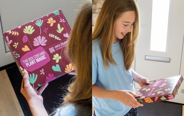 Een vrolijk tegeltuintje met 25 bloembollen