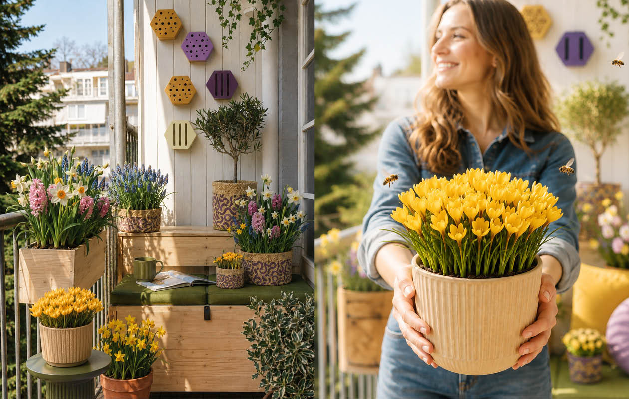 Bon d’achat pour une maison à abeilles ou à papillons de Bulbious