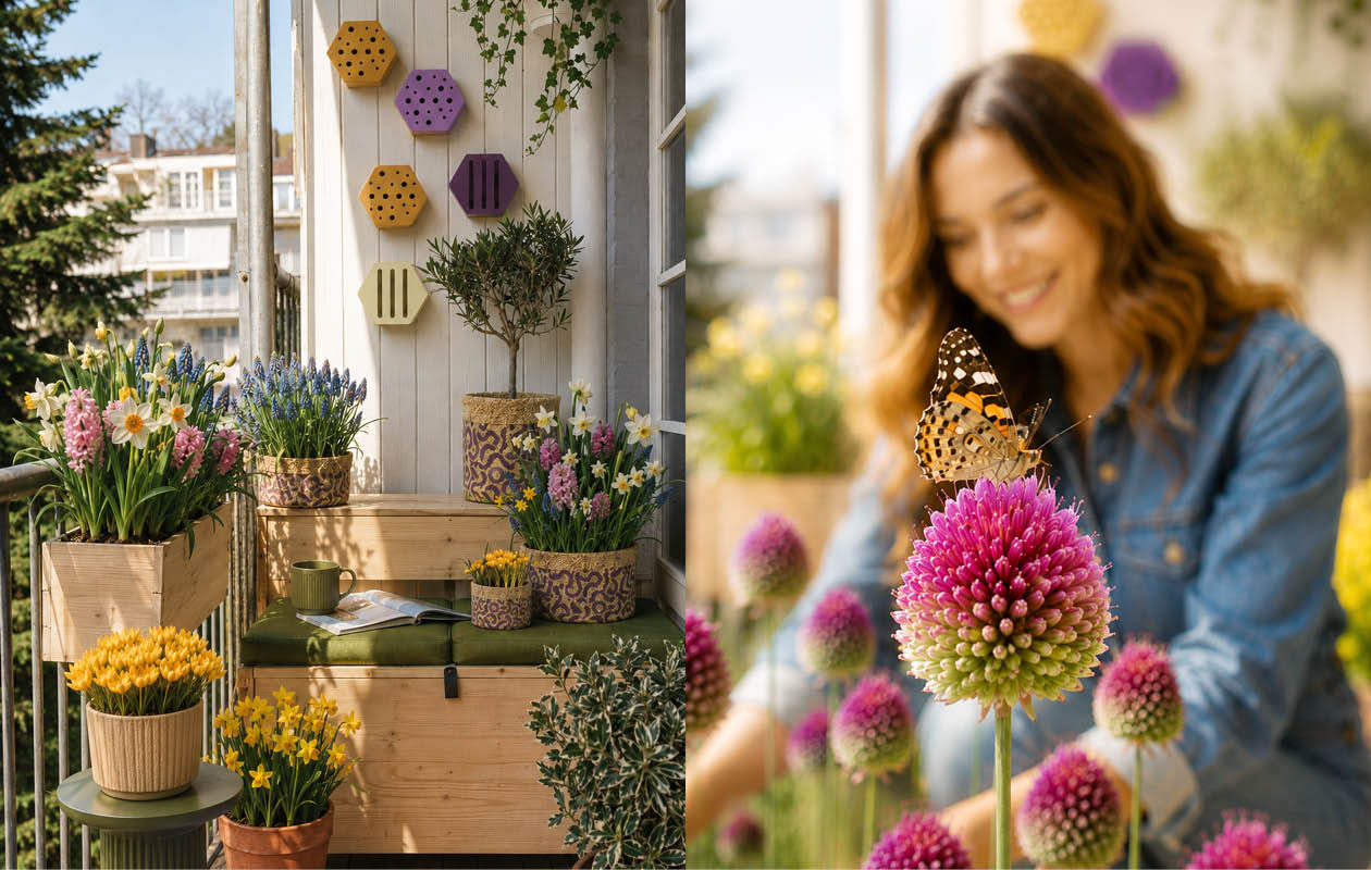 Bon d’achat pour une maison à abeilles ou à papillons de Bulbious
