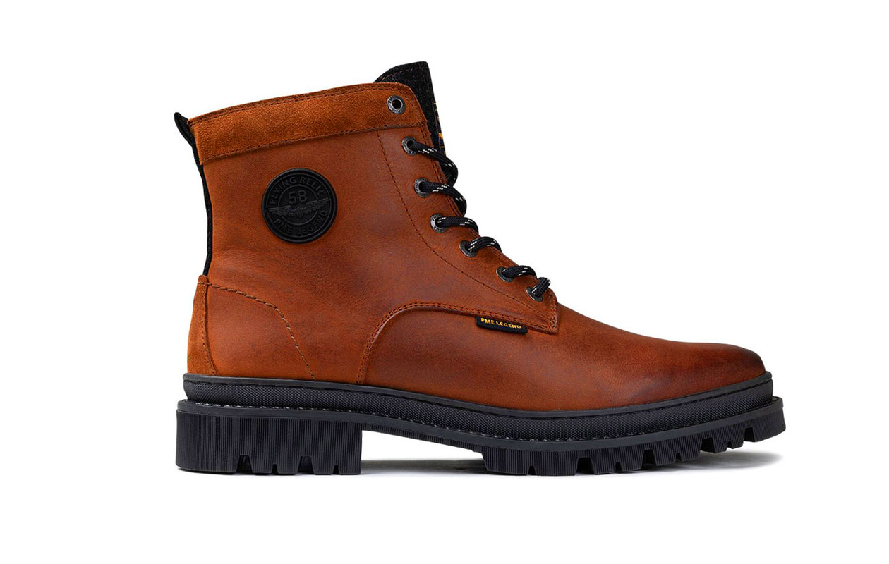 PME Legend Lexingter Veterboots Cognac - maat 43