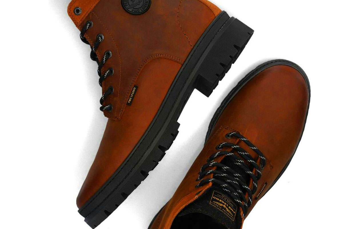 PME Legend Lexingter Veterboots Cognac - maat 43