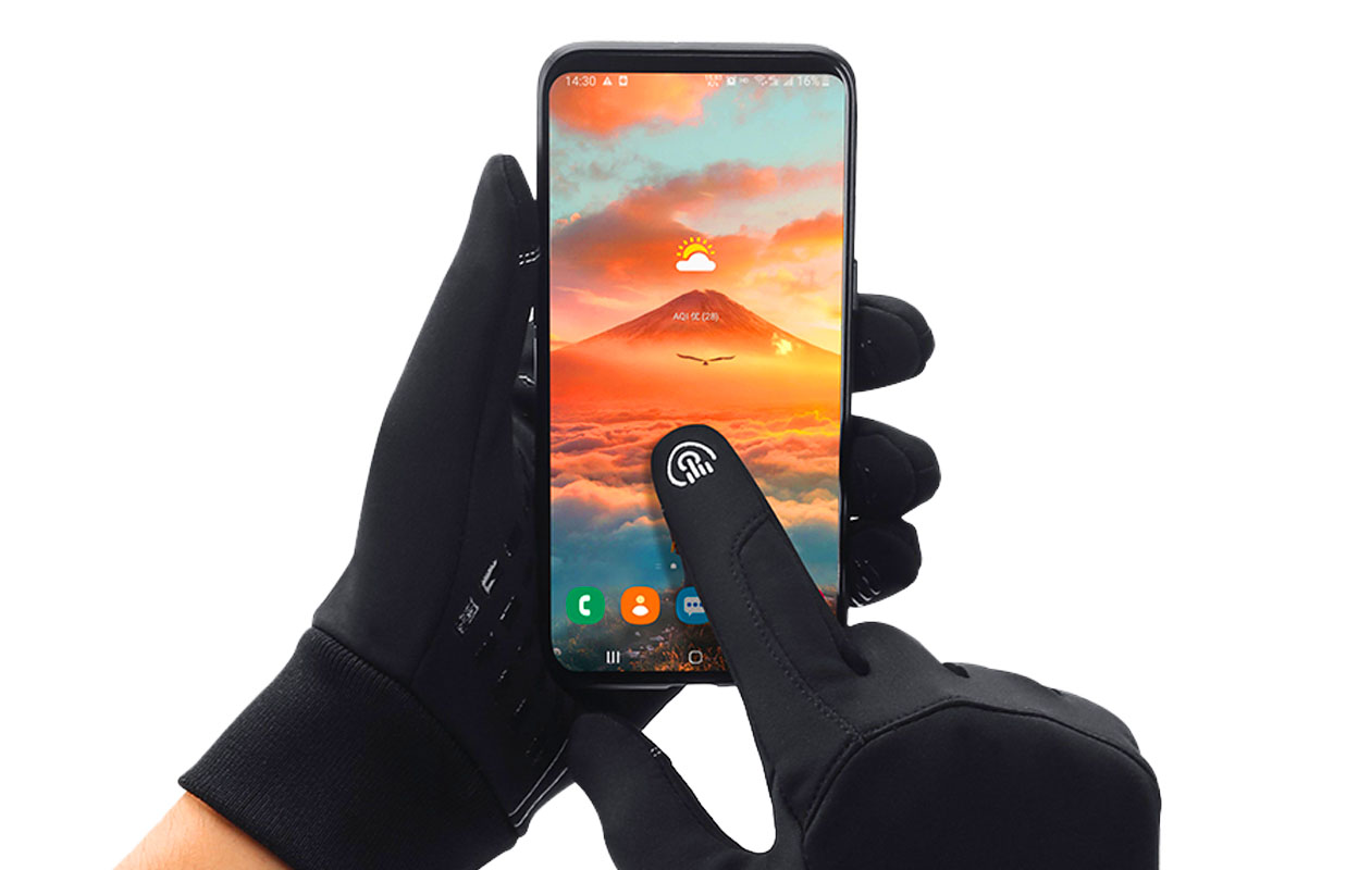 Proofy Premium handschoenen zwart maat M