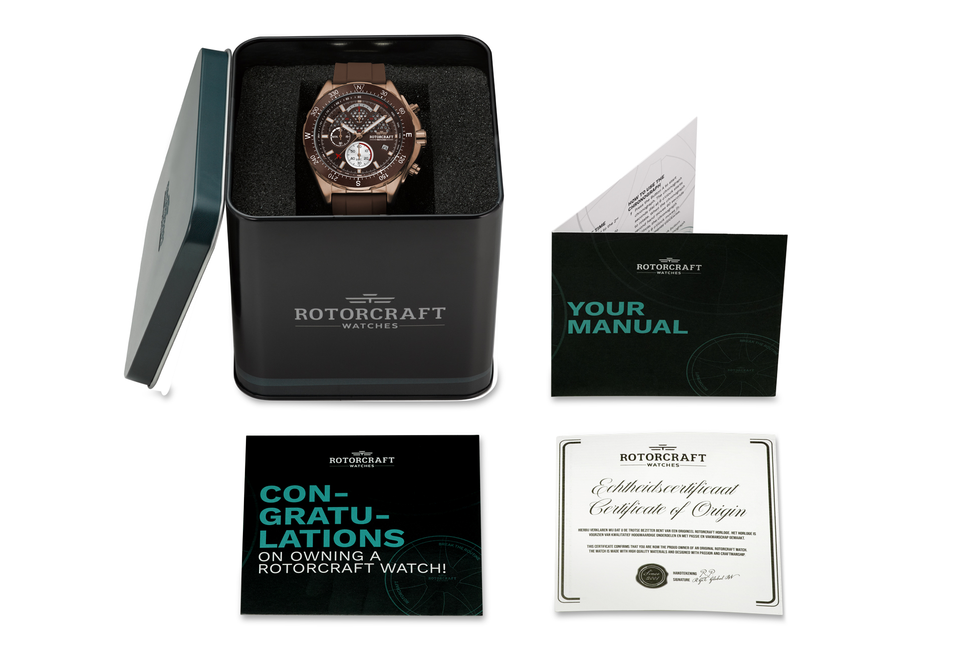 Rotorcraft herenhorloge Track (RC4301)