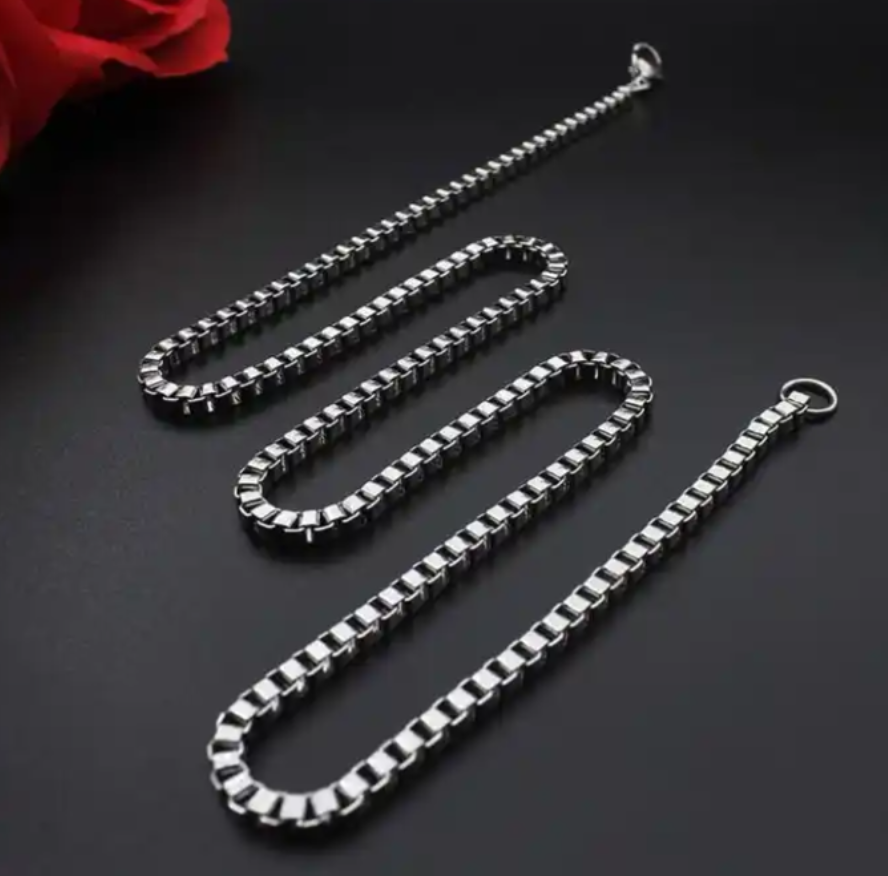 RVS Venetiaanse schakel ketting