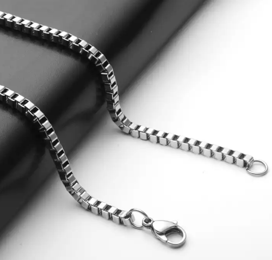 RVS Venetiaanse schakel ketting