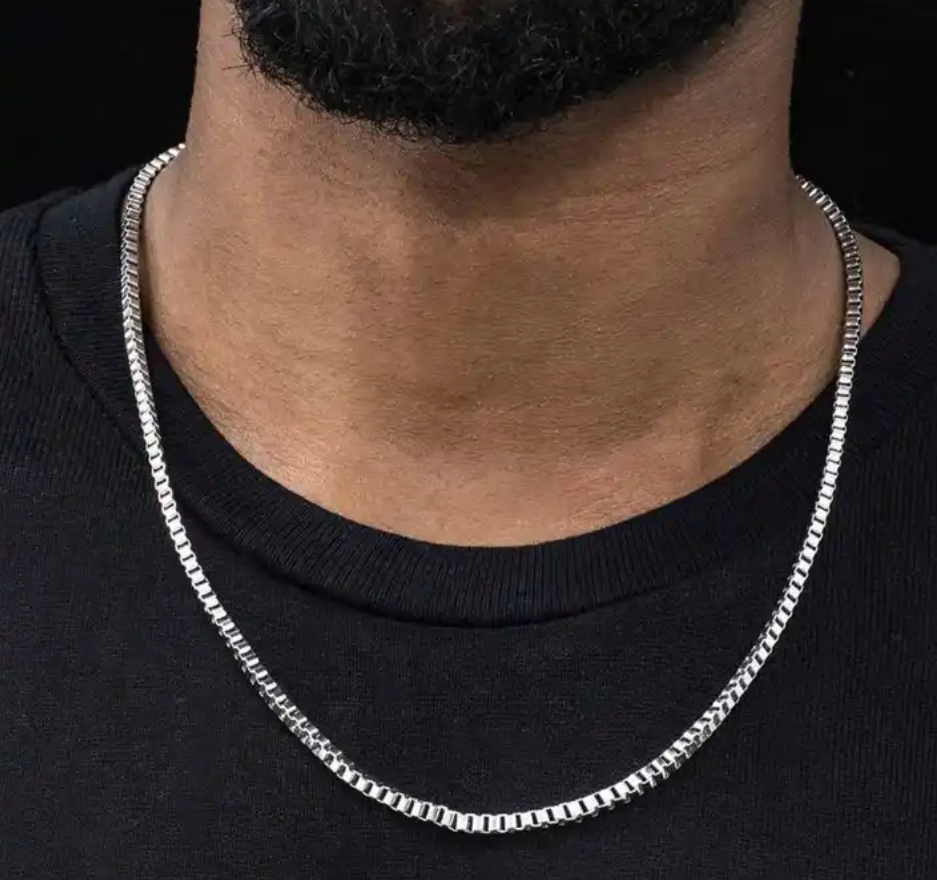 RVS Venetiaanse schakel ketting