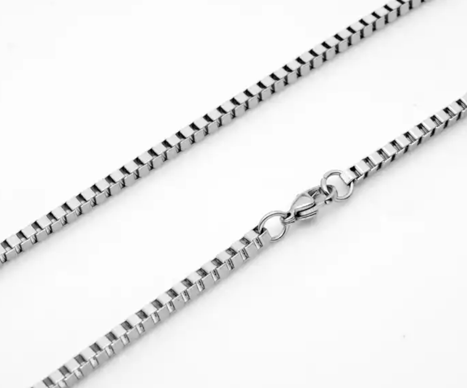 RVS Venetiaanse schakel ketting