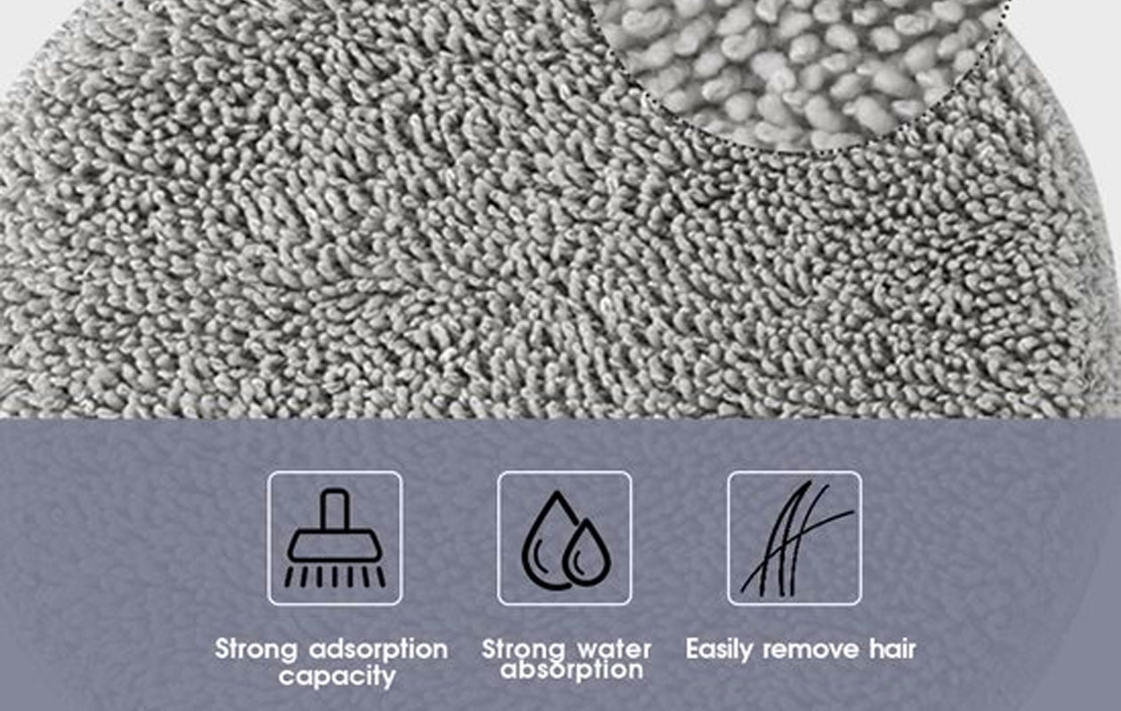 Shine roterende dweil