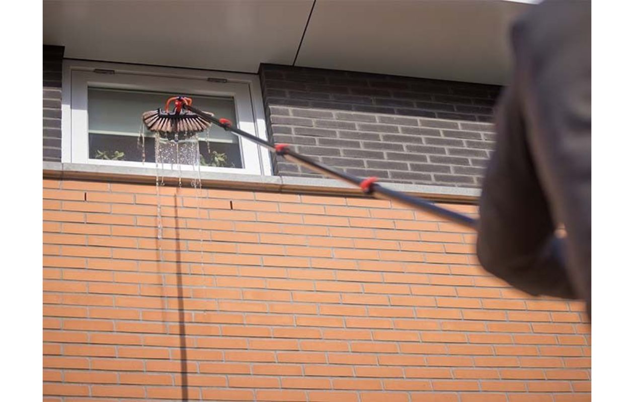 Shine telescopische waterbezem deluxe 6,5 meter