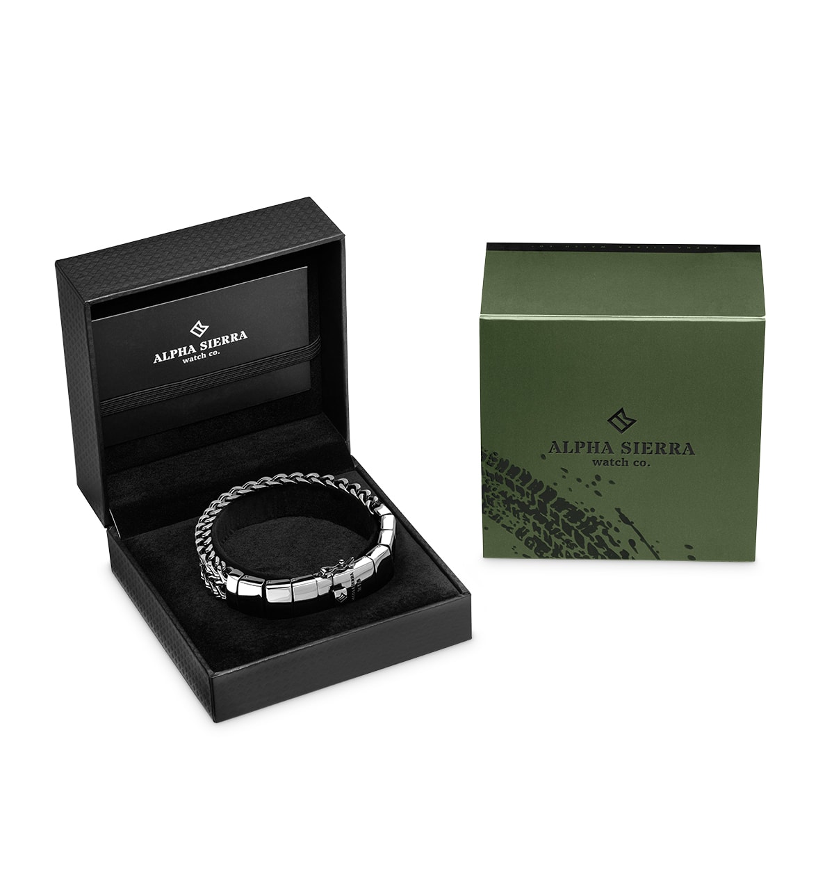 Alpha Sierra herenarmband Aces A01S