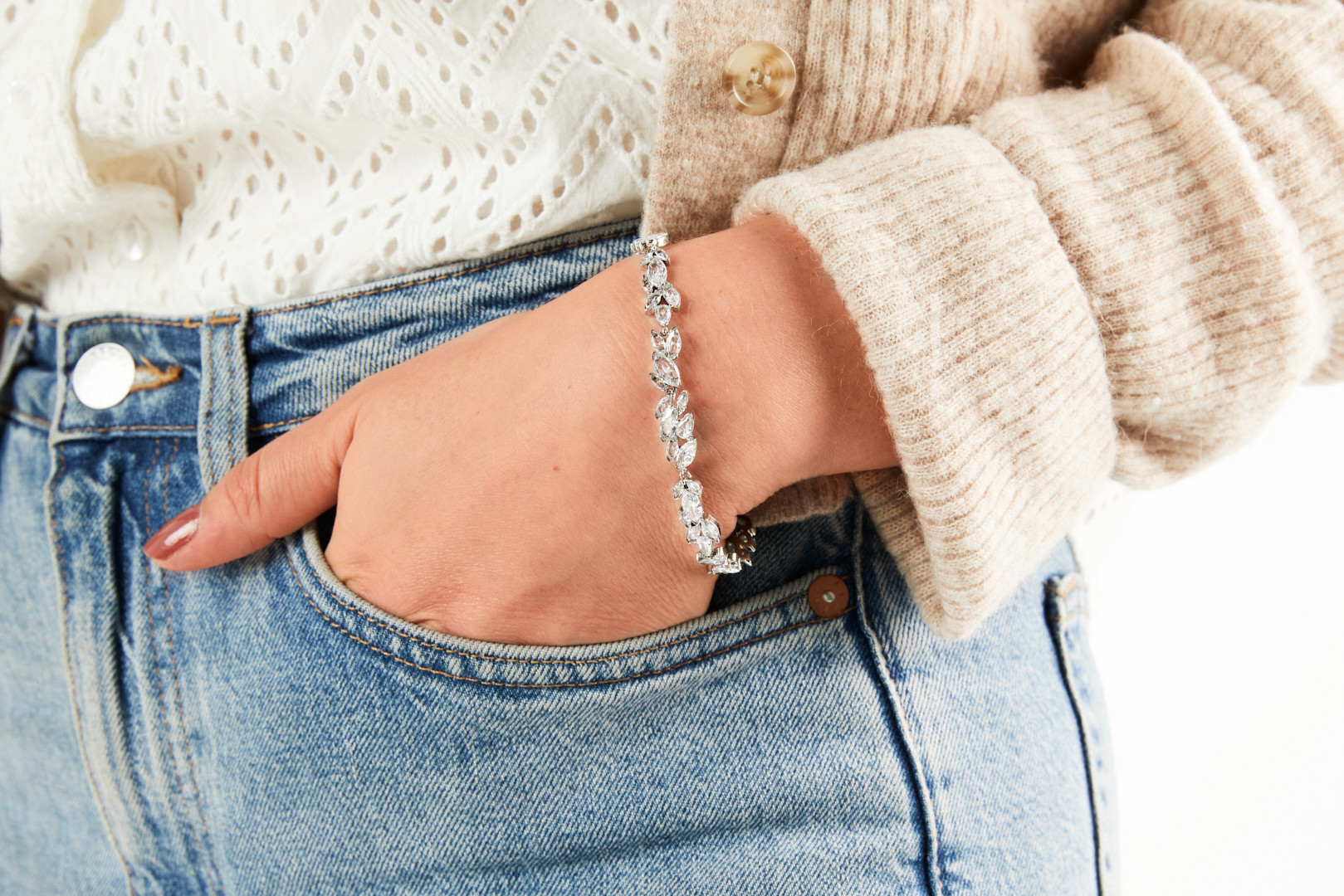 Armband Liv - zilver