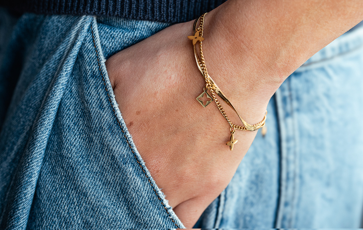 Armband Sara - Goud - Maison d'Oro