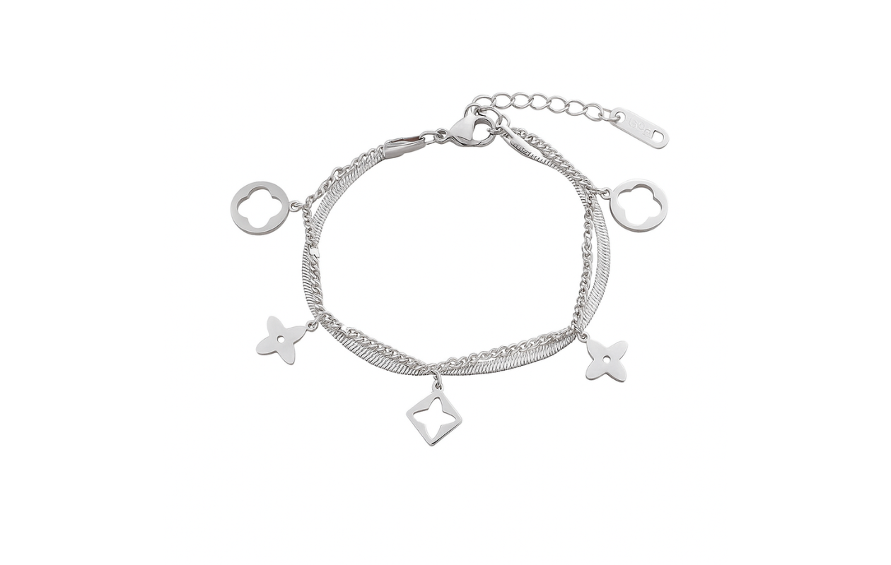 Armband Sara - Zilver - Maison d'Oro