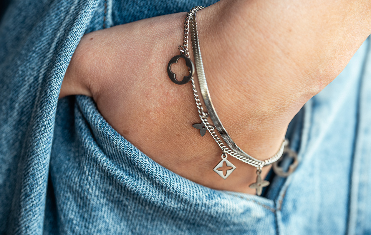 Armband Sara - Zilver - Maison d'Oro