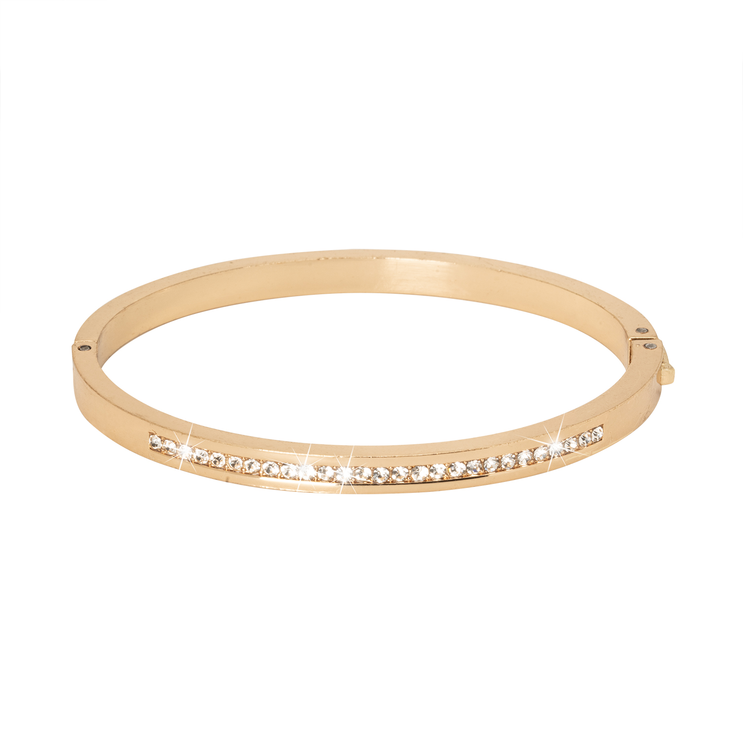 Bangle armband met fonkelende zirkoonstenen