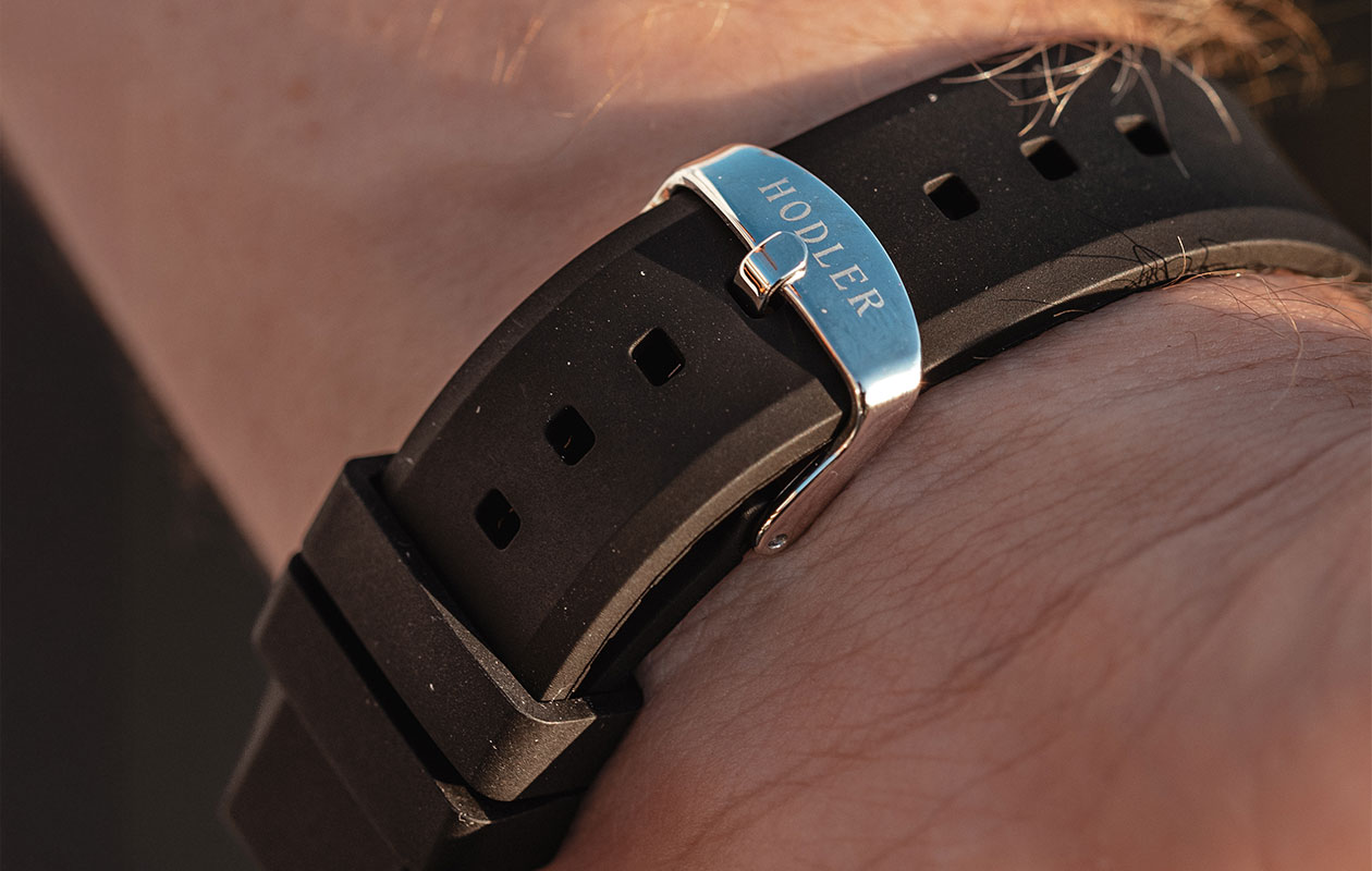 Hodler Luzern herenhorloge - zwart