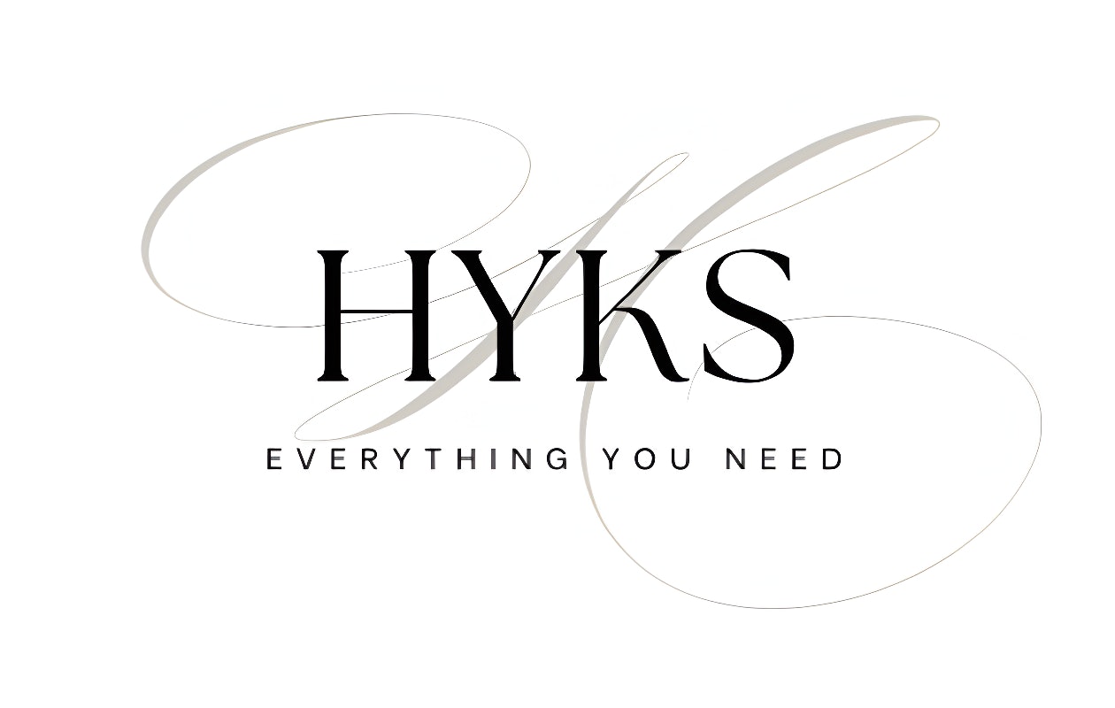 HYKS Ronde Medaillon Ketting van RVS