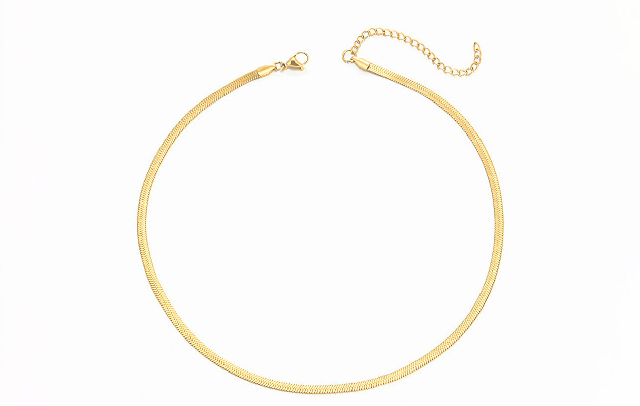 Ketting Julia-May Goud - Maison D'Oro