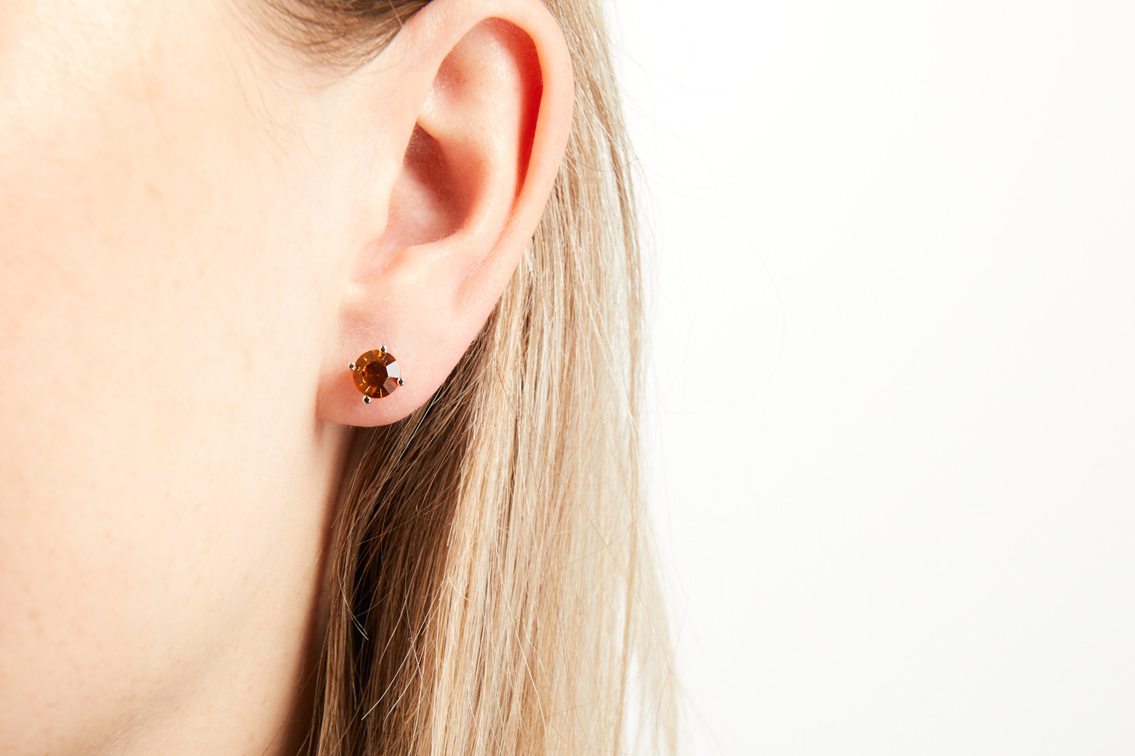 Oorbellen Bijou - zilver