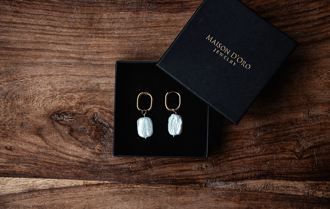 Oorbellen Renée - Maison D'Oro