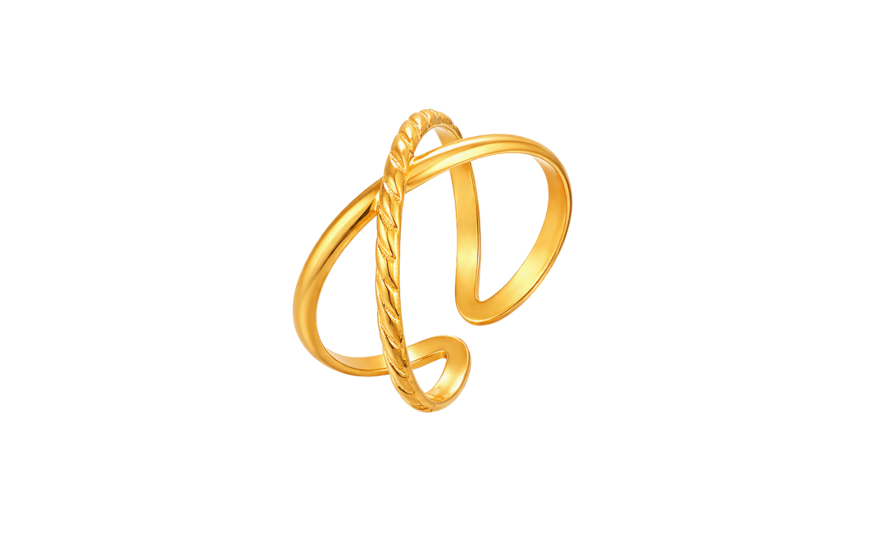 Ring Elvira goud - Maison D'Oro