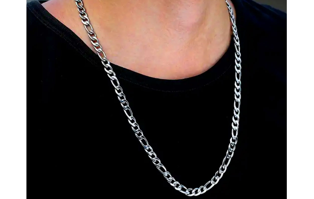 HYKS RVS Gourmette schakelketting