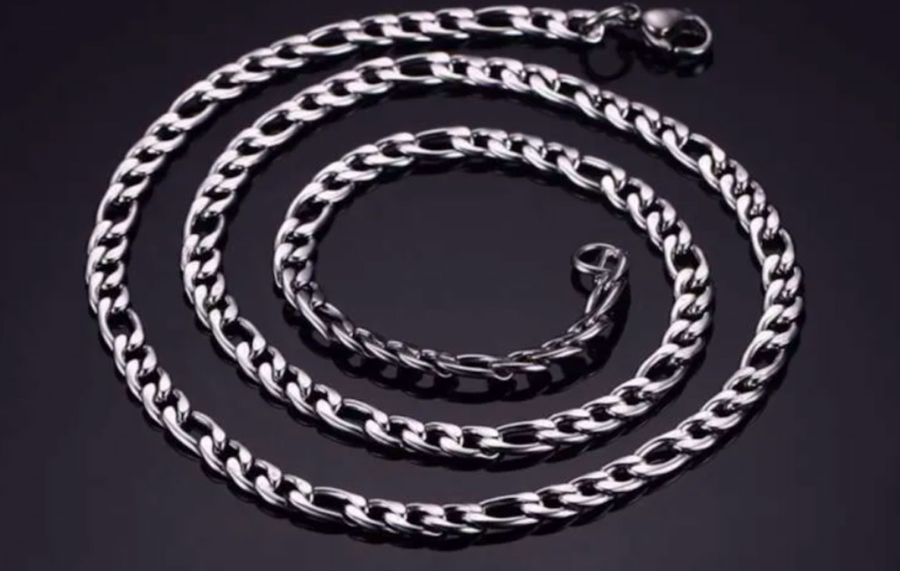 HYKS RVS Gourmette schakelketting