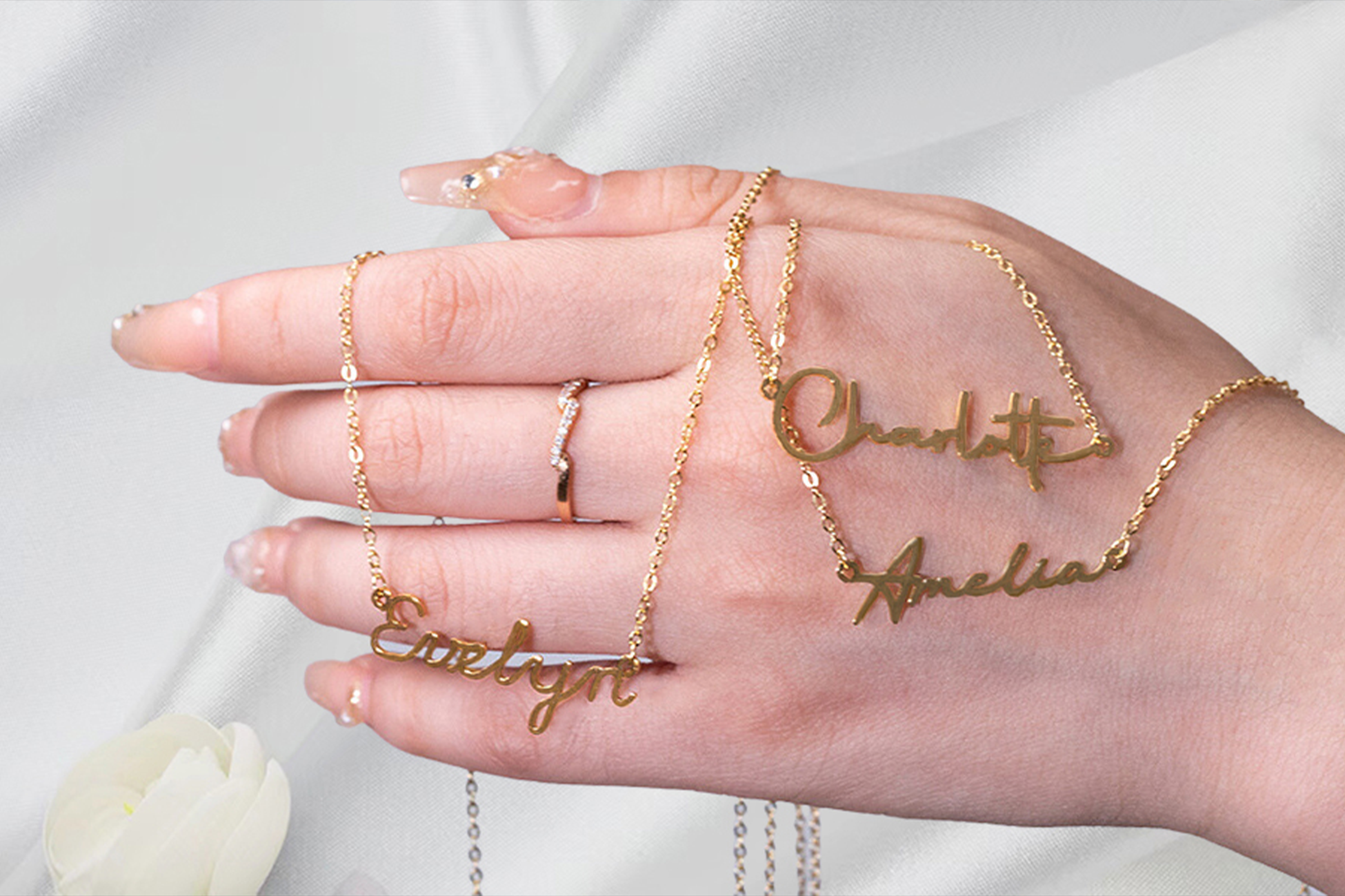 Ontvang €35 korting op een gepersonaliseerde ketting