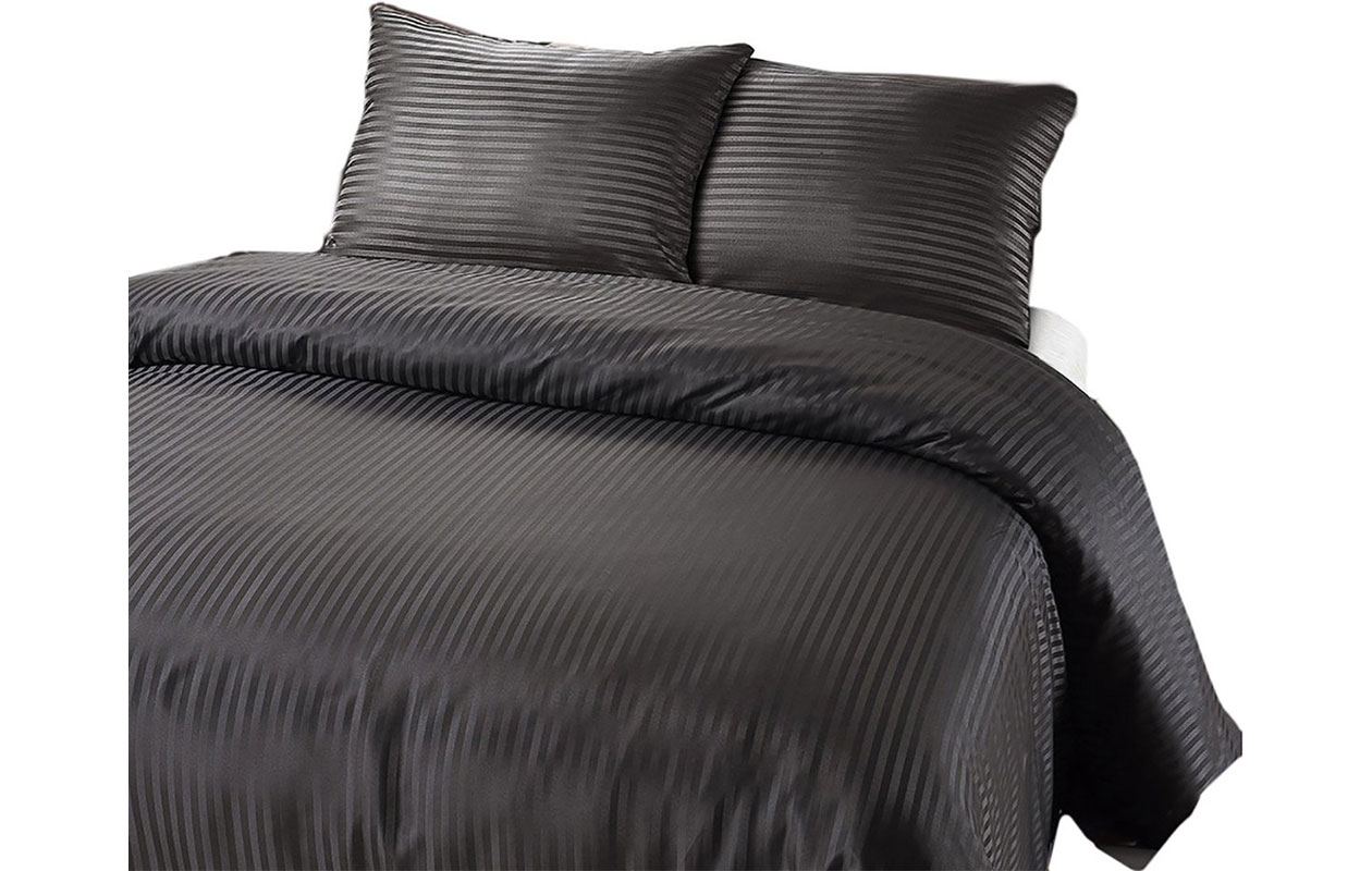 Dekbedovertrek Dallas Antraciet - 240x200/220 cm