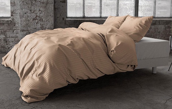 Dekbedovertrek Dallas Taupe - 240X200/220 cm