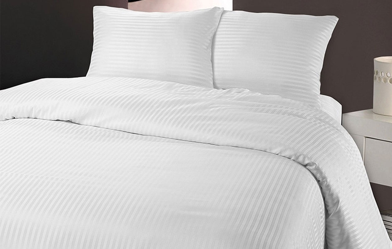 Dekbedovertrek Dallas Wit - 240x200/220 cm