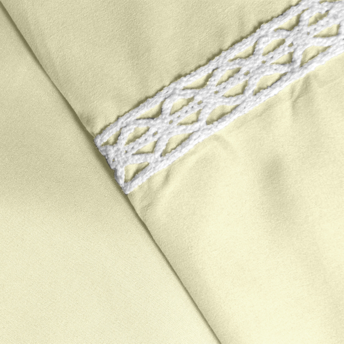 Dekbedovertrek Dorothy - Creme- 200x200/220 + 2*60x70 cm