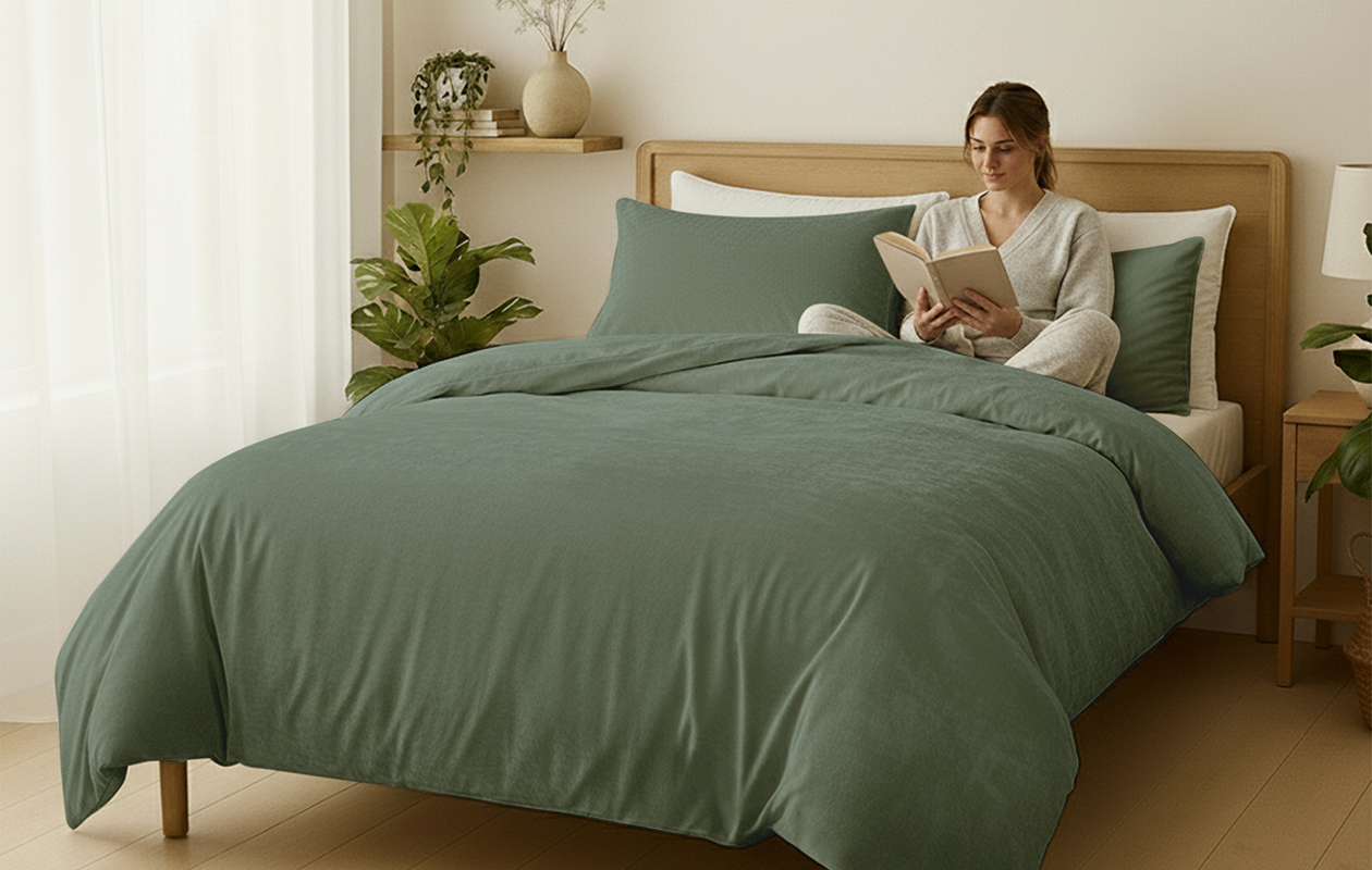 Luxe dekbedovertrekset met 2 kussenslopen – 240×200/220 cm