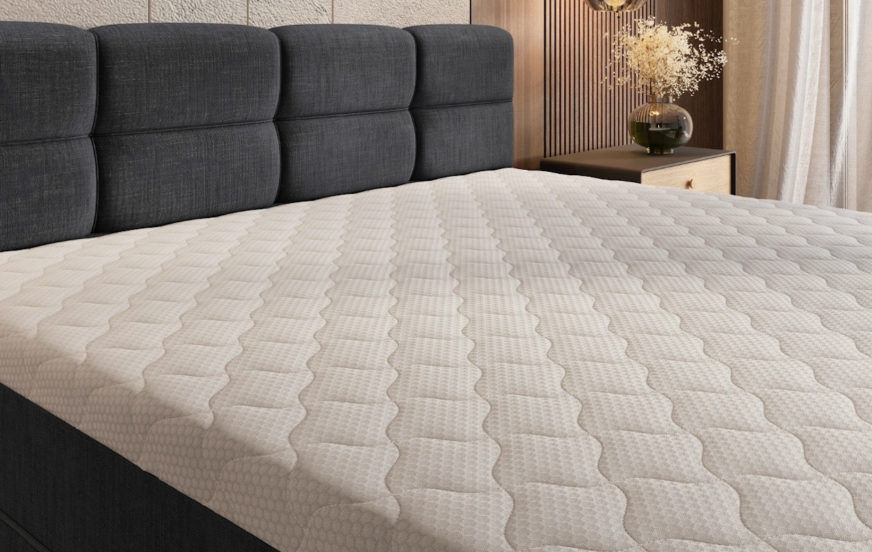 Sommier double Emsa Gustavo 180x200 anthracite