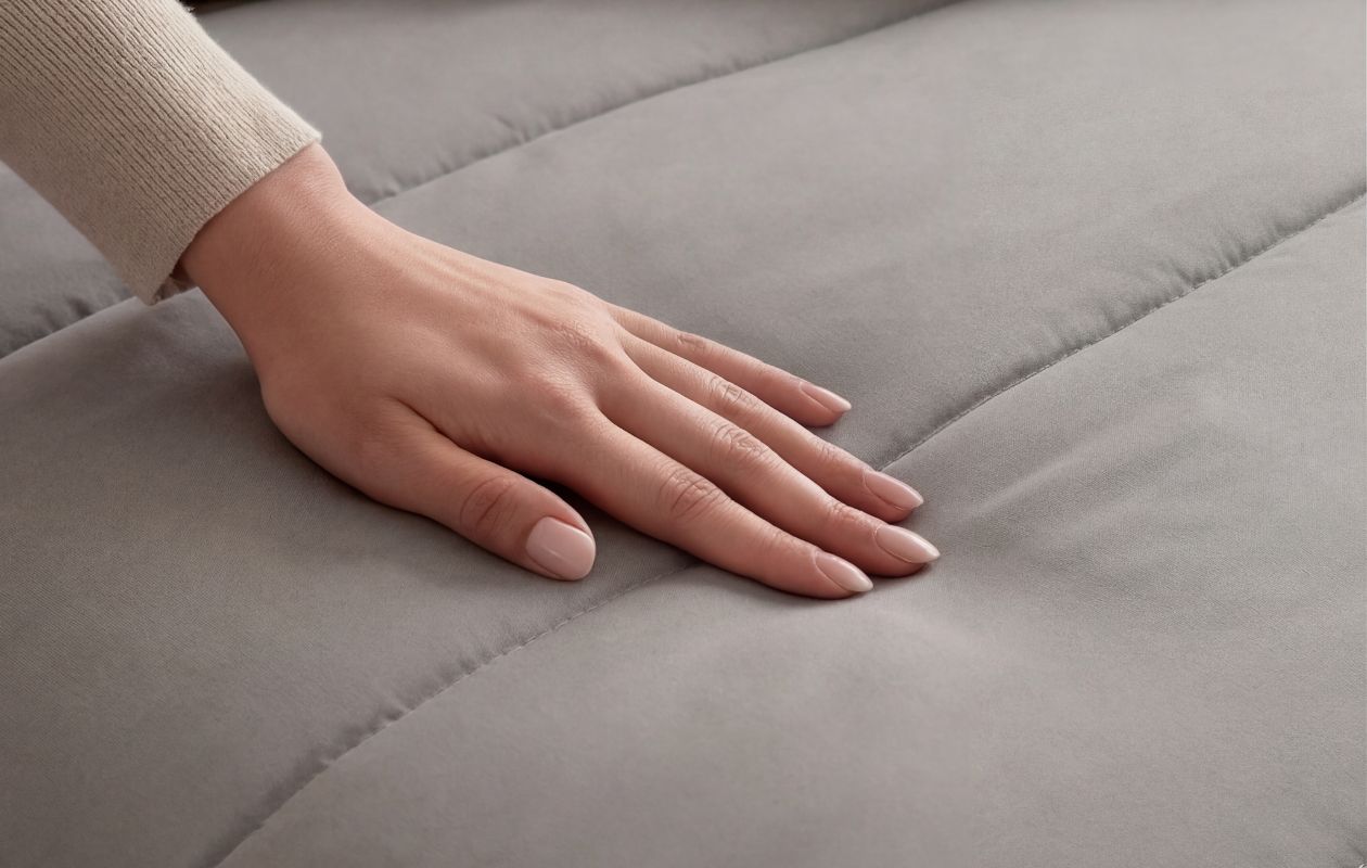 Couette tout-en-un EMSA 240 x 200 (crème-kaki)