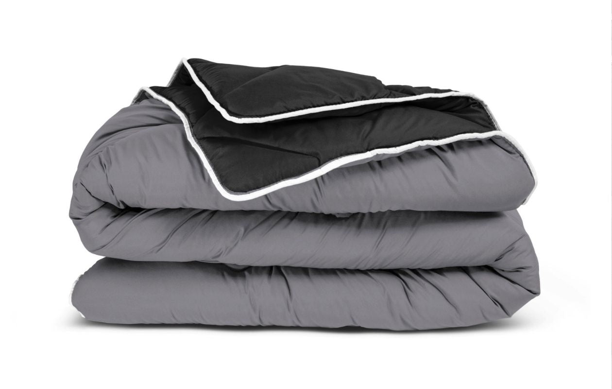 Emsa dekbed all-in one black/anthracite 240 x 200