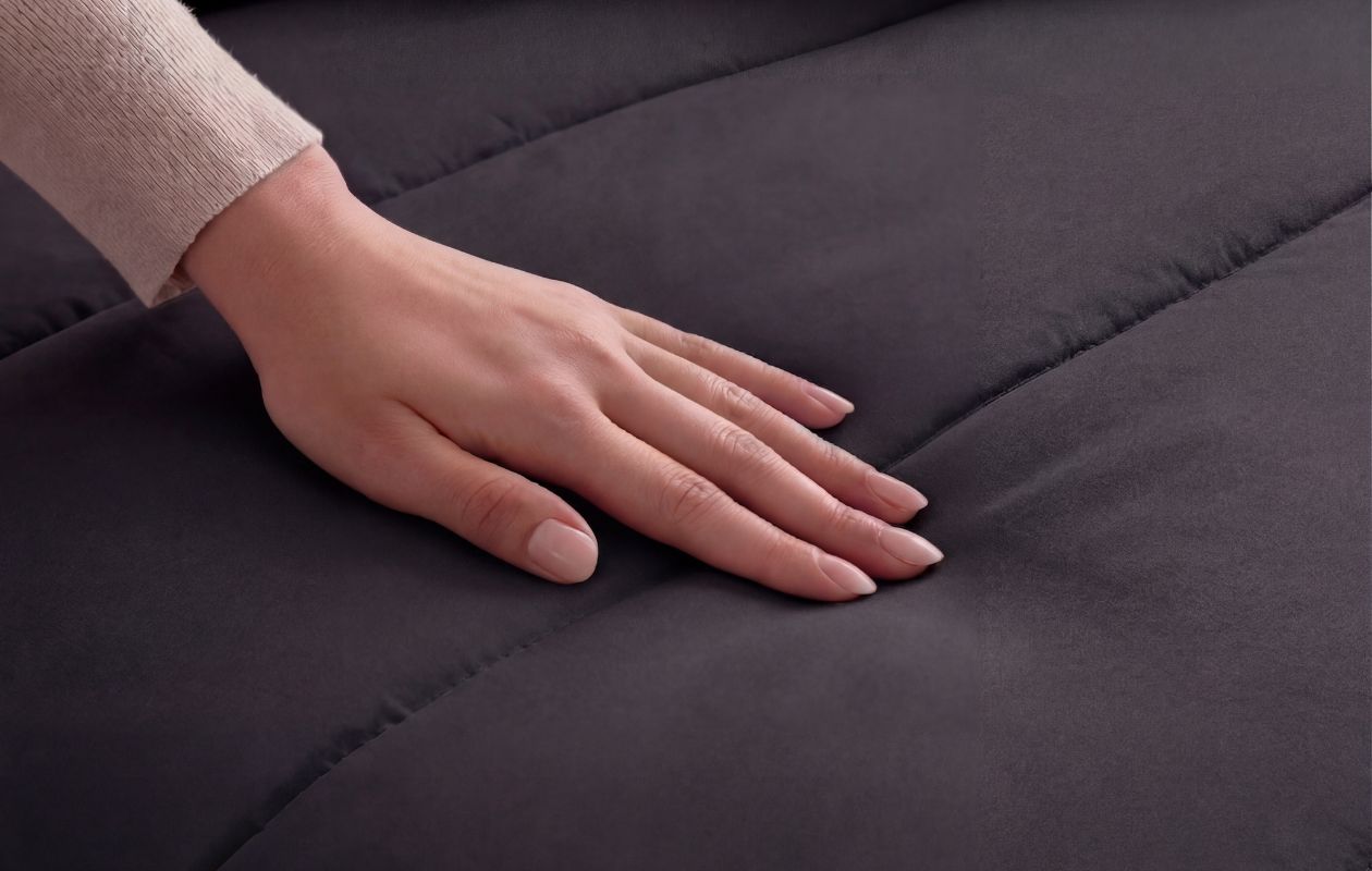 Couette tout-en-un Emsa noir/anthracite 240 x 200