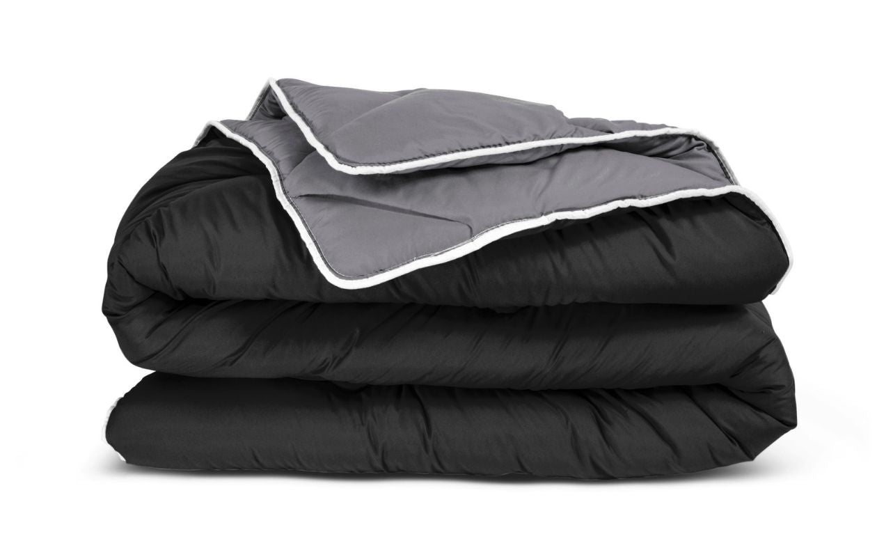 Emsa dekbed all-in one black/anthracite 240 x 200