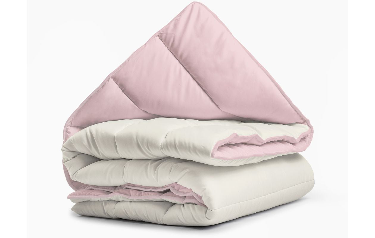 Emsa Dekbed All-in one Créme/Roze 240 x 200