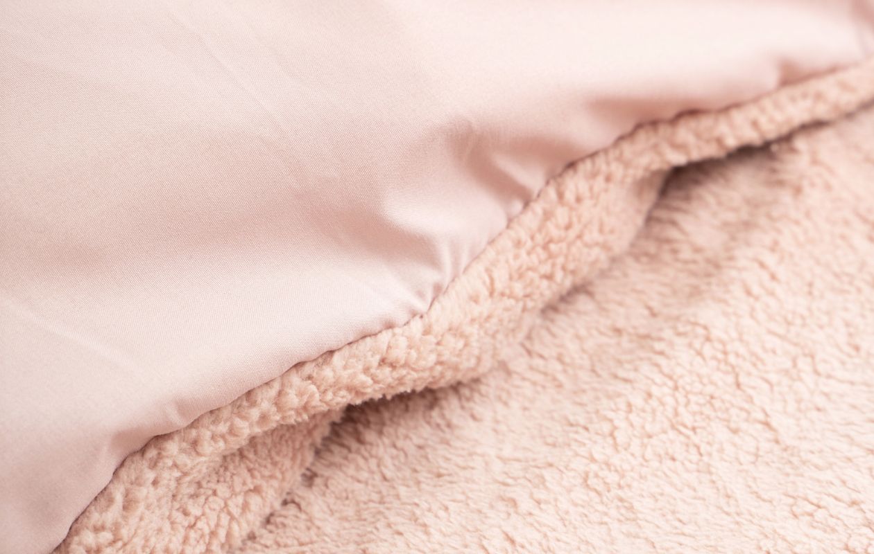 Emsa Teddy Dekbedovertrek Roze 240x200/220 cm