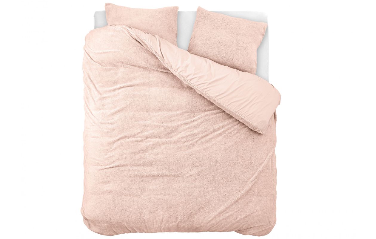 Emsa Teddy Dekbedovertrek Roze 240x200/220 cm