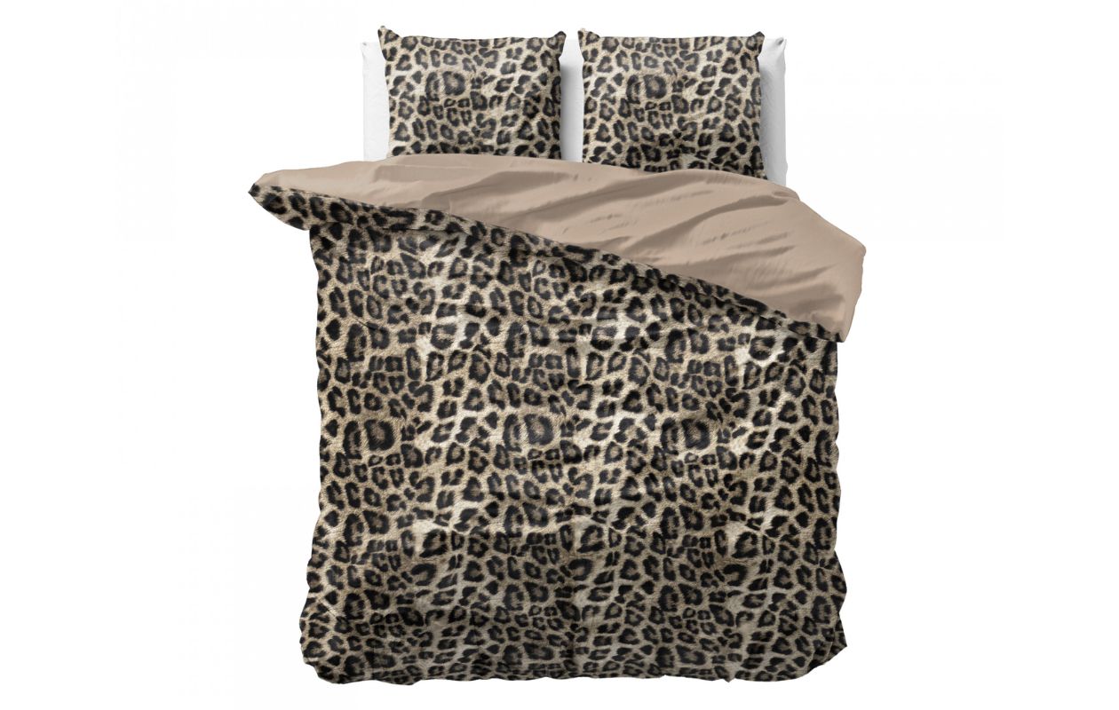 Emsa Velvet Tiger Bruin Dekbedovertrekset 240 x 200/220 cm