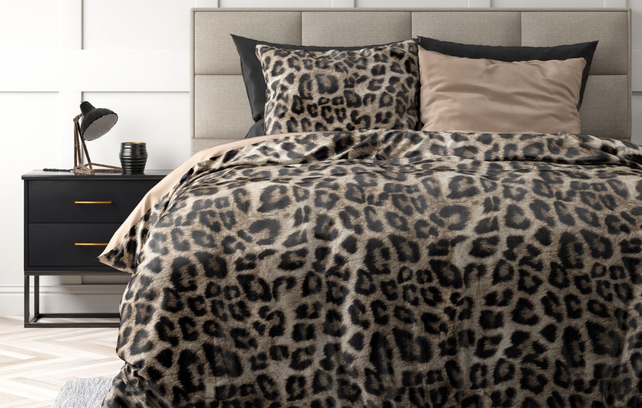 Emsa Velvet Tiger Bruin Dekbedovertrekset 240 x 200/220 cm