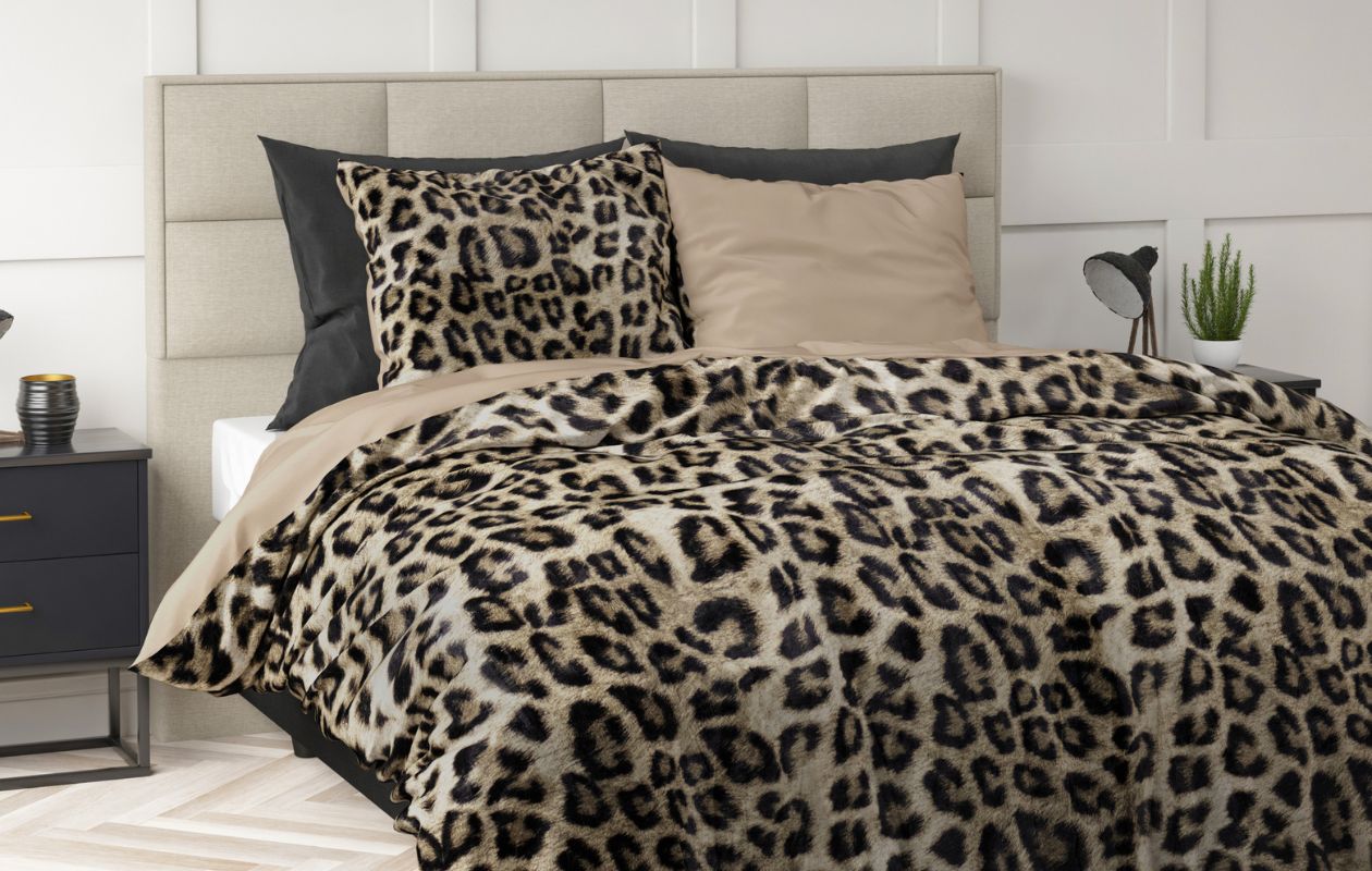 Emsa Velvet Tiger Bruin Dekbedovertrekset 240 x 200/220 cm