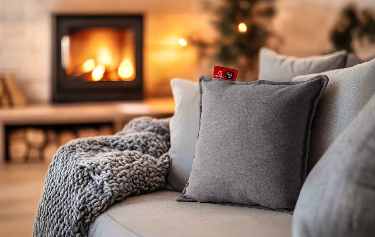 Feel Home verwarmend kussen - met 10000mAh Power bank