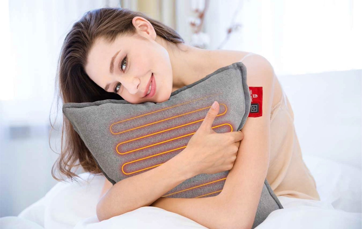 Feel Home verwarmend kussen - met 10000mAh Power bank