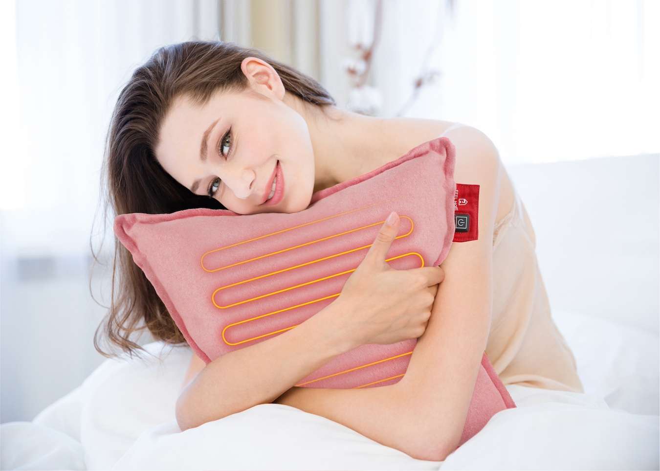 Feel Home Verwarmend Kussen met Power bank