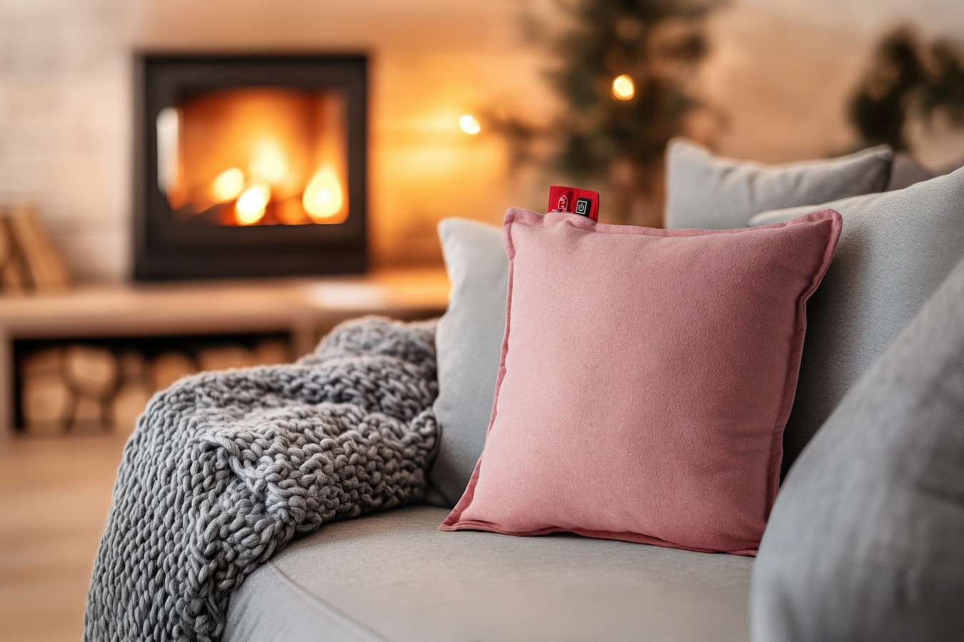 Feel Home Verwarmend Kussen met Power bank